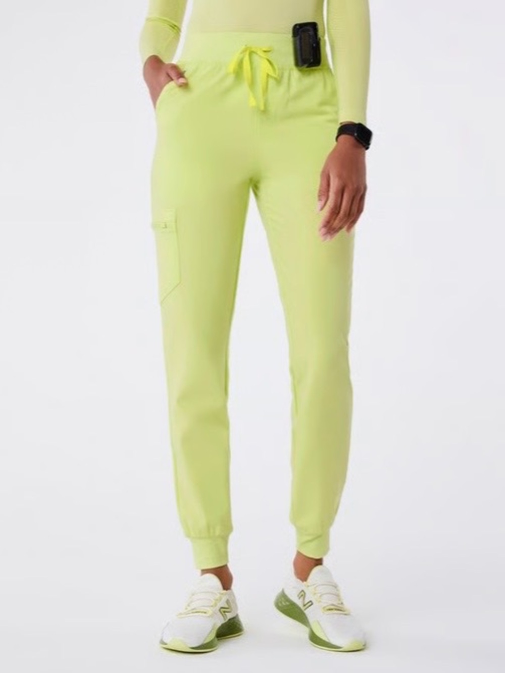 Figs Zamora Jogger Scrub Pants Limited Edition Sea Mist Women’s XL NWT w/ Flaw